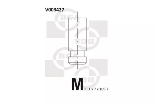 BGA Exhaust Valve (V003427)