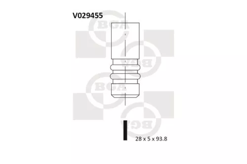 BGA BGA V029455 Intake Valve 