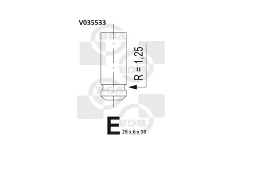 BGA BGA V035533 Intake Valve 
