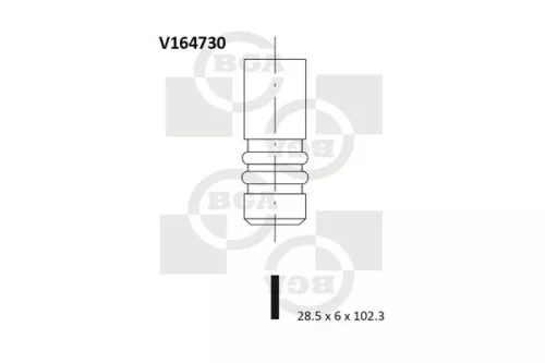 BGA BGA V164730 Intake Valve 
