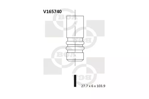 BGA BGA V165740 Intake Valve 