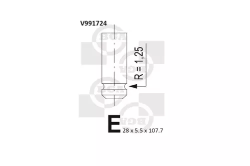 BGA Exhaust Valve (V991724)