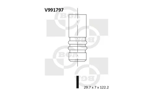BGA BGA V991797 Intake Valve 