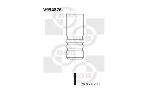 BGA BGA V994876 Intake Valve 