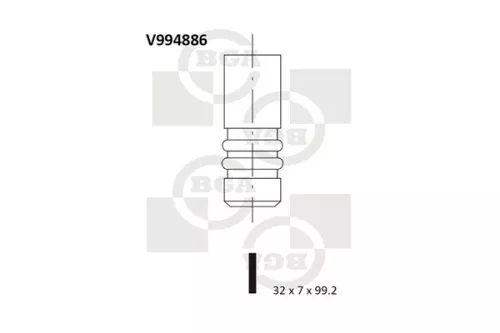 BGA BGA V994886 Intake Valve 