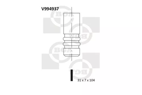 BGA BGA V994937 Intake Valve 