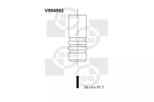 BGA BGA V994992 Intake Valve 