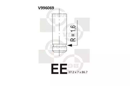 BGA BGA V996069 Intake Valve 