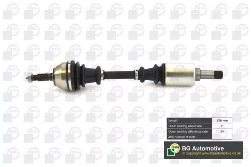BGA Drive Shaft (DS6701L)