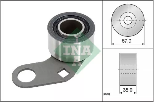 Schaeffler INA Schaeffler INA 531 0331 10 Ina Timing Belt Tensioner Pulley For Chevrolet Ford Land Rover Mercedes-benz Def 