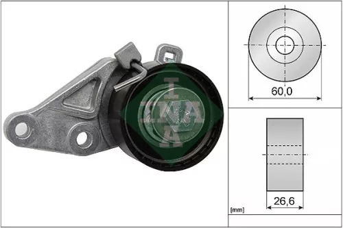 Ina Timing Belt Tensioner Pulley For Ford Ford Australia Mazda Volvo 121 2 Couri