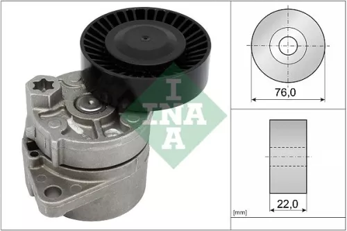 Ina Belt Tensioner V-ribbed Belt For Hyundai Kia Bongo Carnival Carnival / Grand