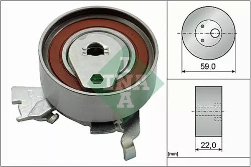 Ina Timing Belt Tensioner Pulley For Chevrolet Chevrolet (Sgm) Daewoo Fiat Holde