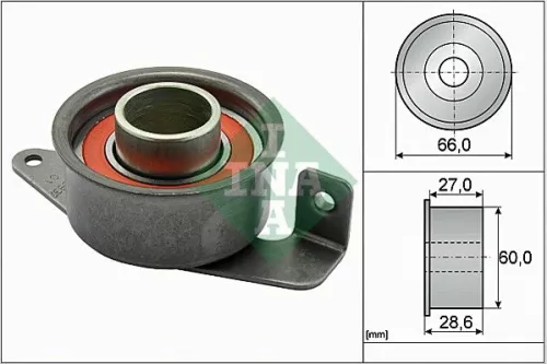 Schaeffler INA Schaeffler INA 531 0029 20 Ina Timing Belt Tensioner Pulley For Ford Mazda 121 Courier Escort Escort Classi 