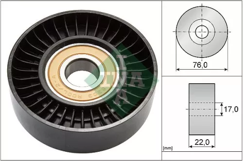 Schaeffler INA Schaeffler INA 531 0677 30 Tensioner Pulley, V-ribbed belt 