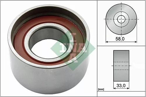 Ina Timing Belt Tensioner Pulley For Mazda 3 5 6 Mpv