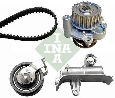 Ina Water Pump & Timing Belt Kit For Audi Seat Skoda Vw A3 A4 A6 Alhambra Bora C