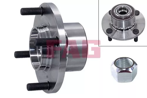 Schaeffler FAG Schaeffler FAG 713 6197 70 Fag Front Wheel Bearing Kit For Mitsubishi Smart Colt Colt Czc Forfour 