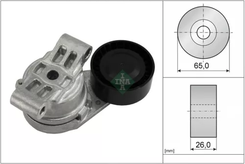 Ina Belt Tensioner V-ribbed Belt For Citroën Fiat Ford Ford (Jmc) Ford Australia