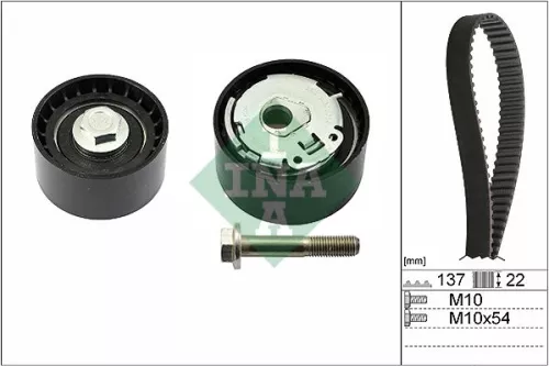 Schaeffler INA Schaeffler INA 530 0536 10 Ina Timing Belt Kit For Lada Granta Kalina Priora Vesta Vesta Sw Xray 