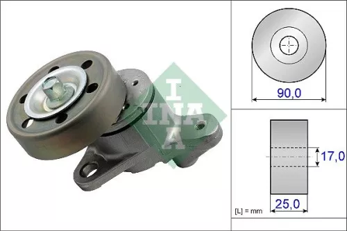 Belt Tensioner, V-ribbed belt