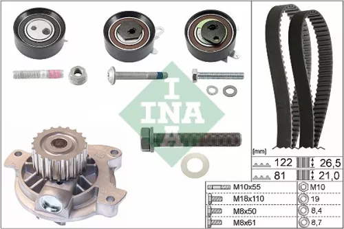 Water Pump & Timing Belt Kit