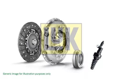LuK 4PC Clutch Kit for CITROËN PEUGEOT 206 307 308 308 SW 407 C2 C3 C4 C5 XSARA PICA