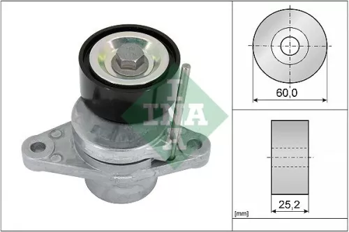 Schaeffler INA Schaeffler INA 534 0474 10 Ina Belt Tensioner V-ribbed Belt For Dacia Lada Nissan Renault Bluebird Sylphy D 