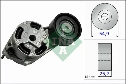 Ina Belt Tensioner V-ribbed Belt For Bmw Bmw (Brilliance) 1 3 3 Series