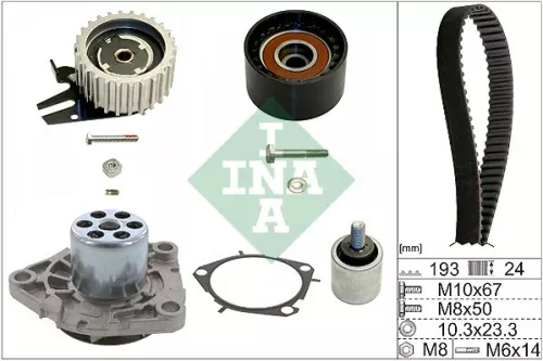 Water Pump & Timing Belt Kit