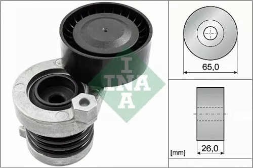 Belt Tensioner, V-ribbed belt