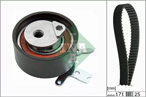 Schaeffler INA Schaeffler INA 530 0651 10 Ina Timing Belt Kit For Chrysler Dodge Jeep Lancia Cherokee Grand Voyager Nitro  