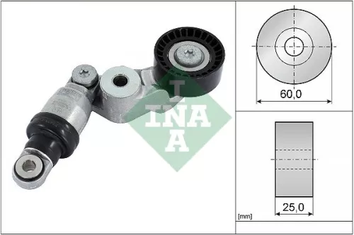 Ina Belt Tensioner V-ribbed Belt For Mazda 2 3 Cx-3 Cx-30
