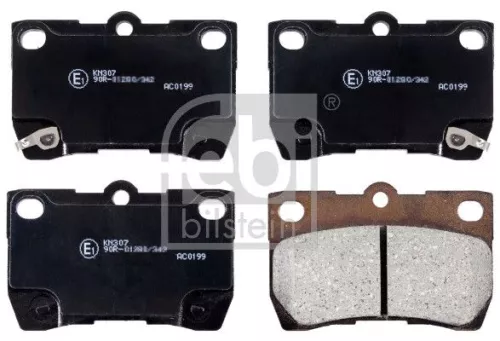 FEBI BILSTEIN FEBI BILSTEIN 170295 Brake Pad Set, disc brake 