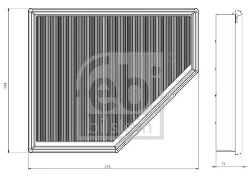 FEBI BILSTEIN FEBI BILSTEIN 173185 Air Filter 