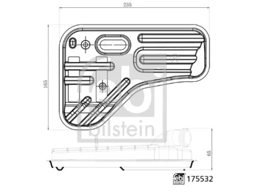 FEBI BILSTEIN FEBI BILSTEIN 175532 Hydraulic Filter, automatic transmission 