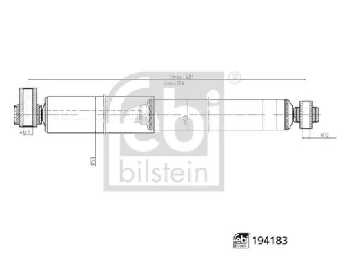 FEBI BILSTEIN FEBI BILSTEIN 194183 Shock Absorber 
