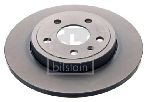 2x Febi Rear Solid Brake Discs For Audi Audi (Faw) Seat A4 Exeo