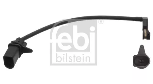 Warning Contact, brake pad wear