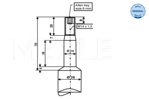 MEYLE Shock Absorber (326 624 0002)