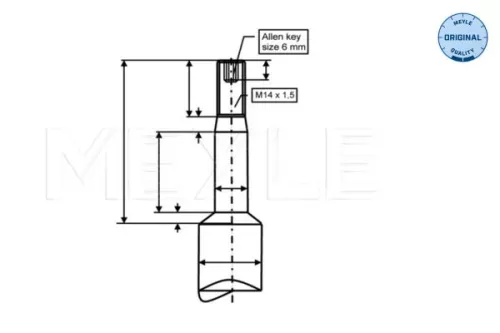 MEYLE Shock Absorber (326 624 0006)