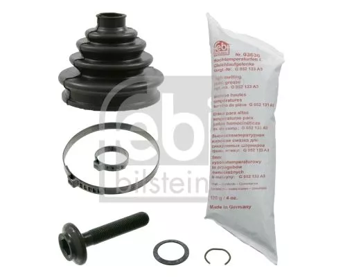 Febi Outer CV Boot Kit for AUDI 80 CABRIOLE