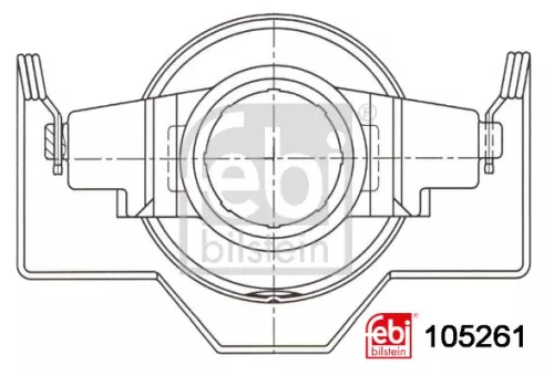 FEBI BILSTEIN FEBI BILSTEIN 105261 Clutch Release Bearing 