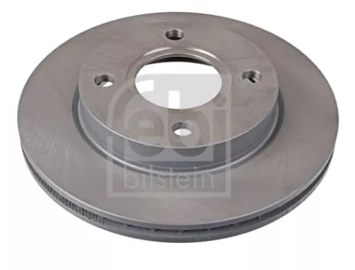 2x Febi Front Internally Vented Brake Disc For Ford Ford Usa Mazda 121 626