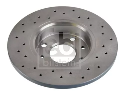 FEBI BILSTEIN FEBI BILSTEIN 107724 2x Febi Rear Solid Brake Disc For Abarth 500 / 595 / 695 500c / 595c / 695 