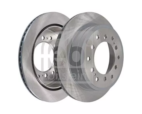 FEBI BILSTEIN FEBI BILSTEIN 108388 2x Febi Rear Internally Vented Brake Disc For Lexus Toyota Fj Cruiser Fort 