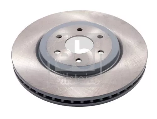 2x Febi Front Internally Vented Brake Disc For Nissan Navara Np300 Pathfin