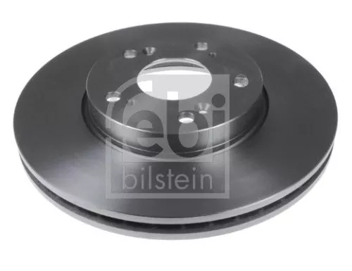 2x Febi Front Internally Vented Brake Disc For Honda Fr-v