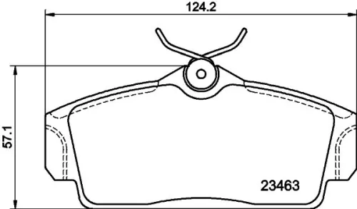 MINTEX MINTEX MDB1818 1x MINTEX MDB1818 Brake Pad Set 