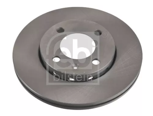 2x Febi Front Internally Vented Brake Disc For Seat Vw Arosa Lupo Polo Pol